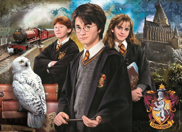 Clementoni Puzzle 1000el Walizka Harry Potter