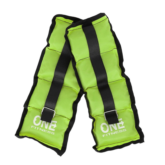 WW02 GREEN OBCIĄŻNIKI 2 x 1.5 KG ONE FITNESS