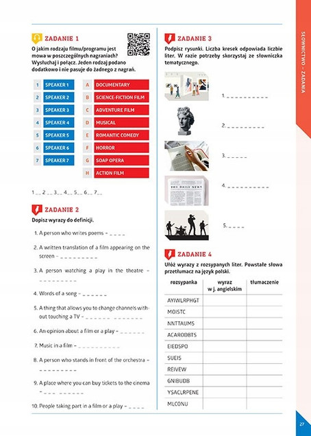 Egzamin ósmoklasisty - arkusze j. angielski GREG