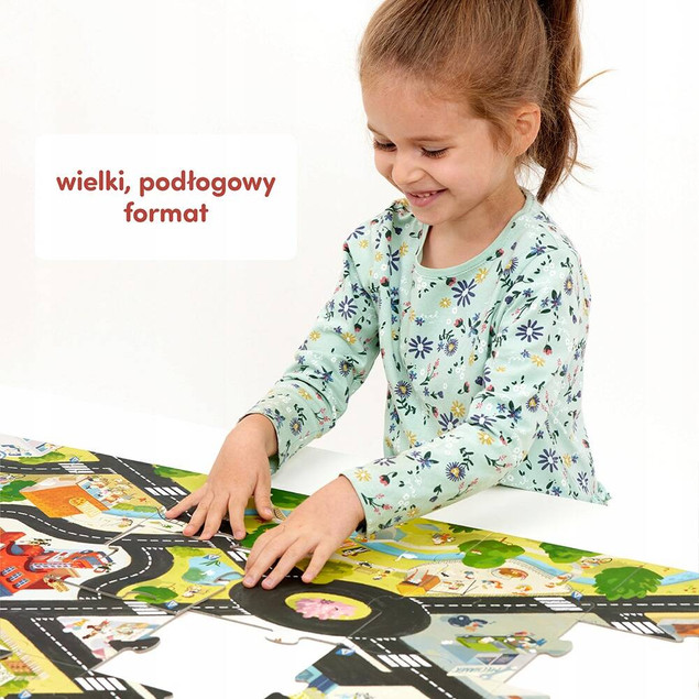 Duuuże Puzzle 35 Droga dla Pojazdów CzuCzu