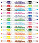 Pisaki dwustronne 12szt 24kol COLORINO