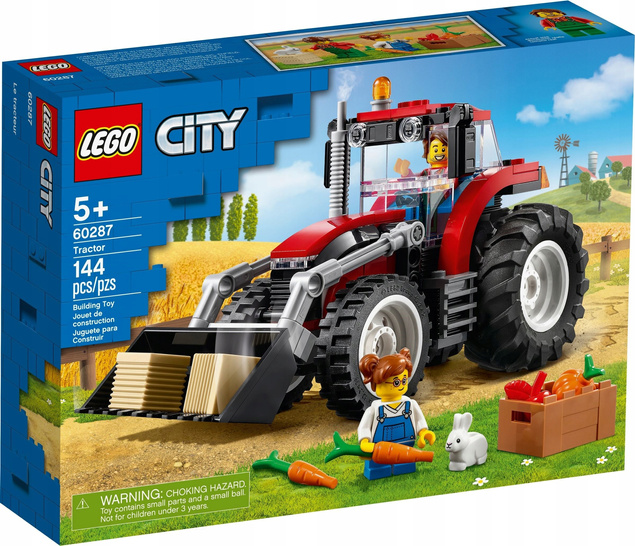 LEGO City Traktor 148 el. 5+ 60287