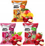 BUNNY NINJA Zdrowa Przekąska Owocowa FRUIT FLUK Bez Cukru MIX SMAKÓW x3