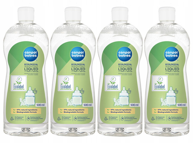 Canpol babies Płyn do mycia smoczków i butelek 500ml