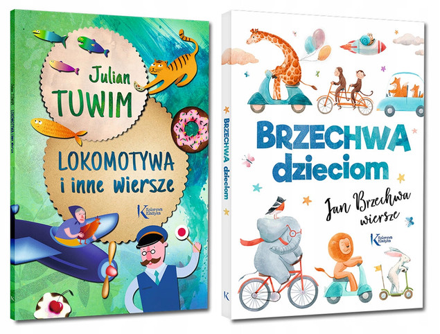 Lokomotywa i inne wiersze. Tuwim KOLOR Br GREG