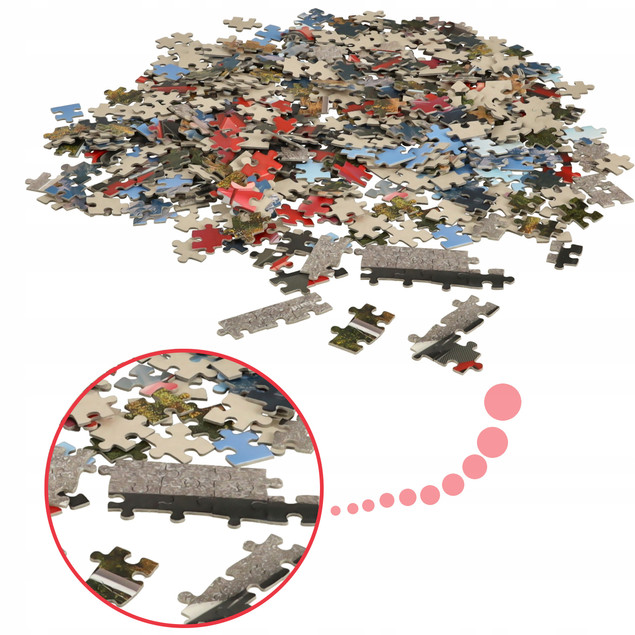 Puzzle 500 Mountain Ride CASTOR