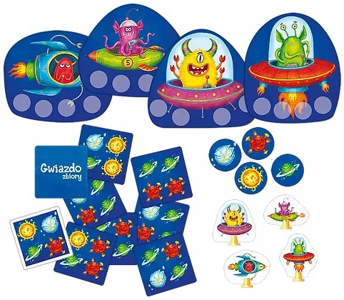 Kukuryku Gra Planszowa Gwiazdozbiory 