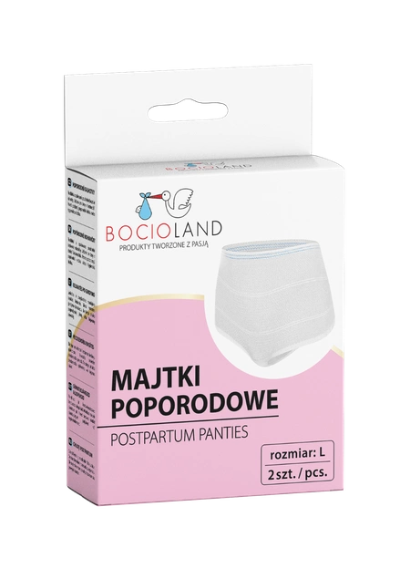 Majtki poporodowe siateczkowe 2 szt. L