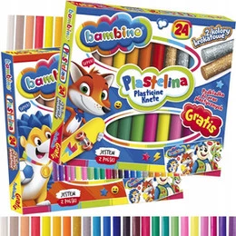 PLASTELINA 24K + PODKŁAD BAMBINO 
