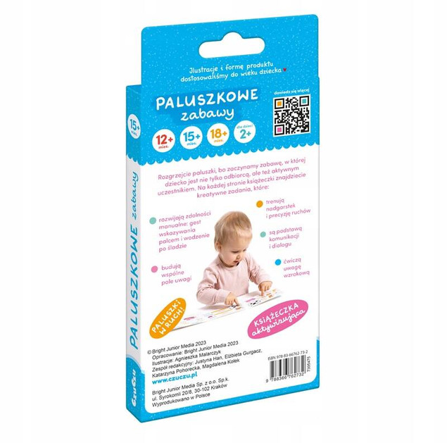 Paluszkowe zabawy CzuCzu dla dzieci 15m+