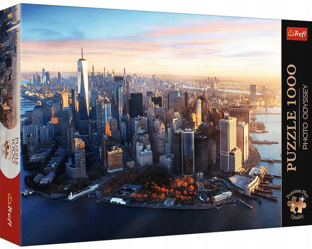 Puzzle 1000 Układanka NOWY JORK Manhattan Wieżowce Widok Miasto 12+ Trefl