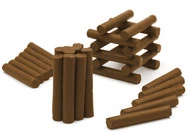 PLASTELINA SZKOLNA MONA 1kg BRĄZOWA