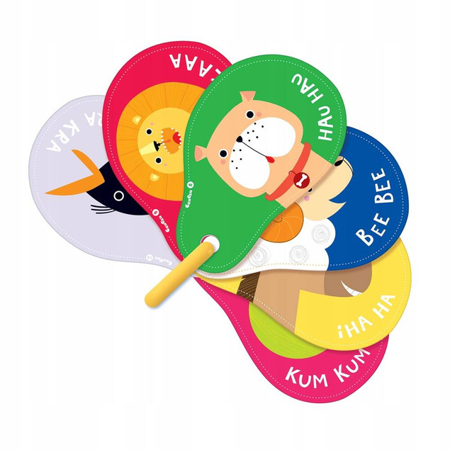 Książeczka Dźwiękowa Dźwięki Zwierzęta CzuCzu