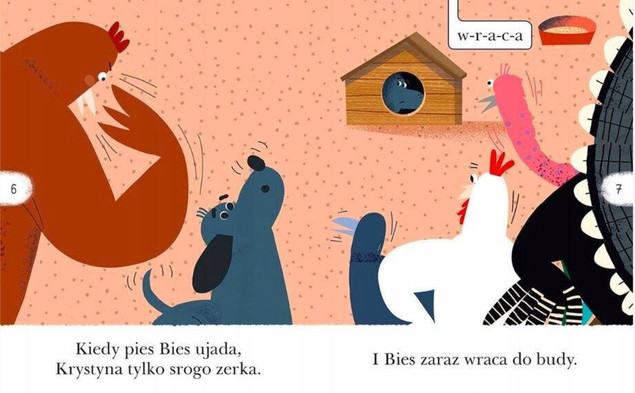 Czytam sobie. Kura Krystyna i jej banda. Poziom 1