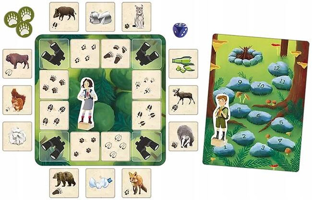 Gra Planszowa Czyj To Trop? Adamigo 