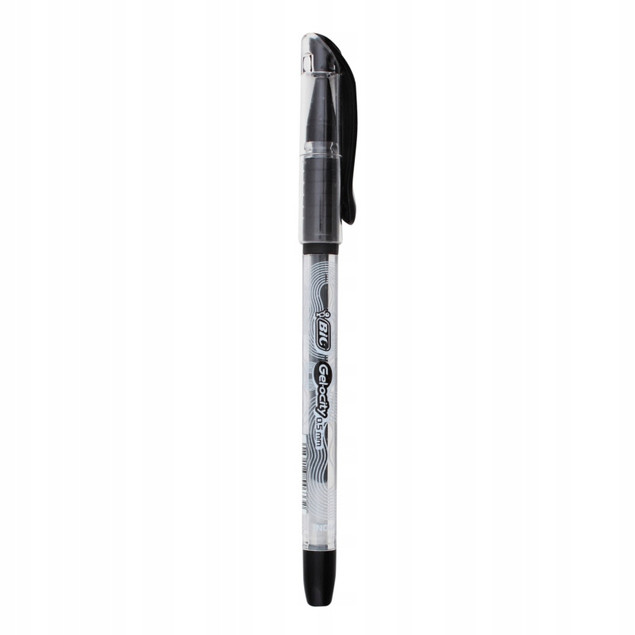 30x Długopis Żelowy 0.5 mm Czarny Gel-Ocity Stic Bic
