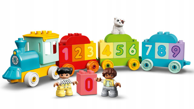 Lego DUPLO 10954 Pociąg z cyferkami nauka liczenia