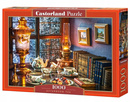 Puzzle 1000 Układanka Dom ZASTAWA PORCELANA Książki Herbata 9+ Castorland