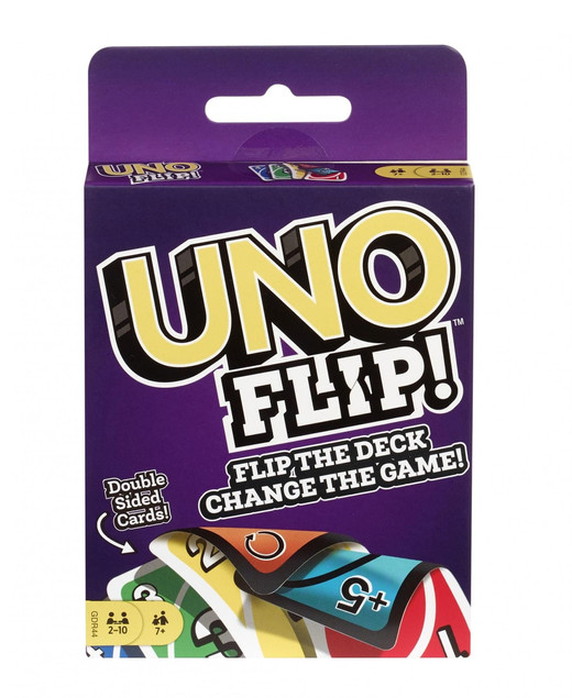 UNO FLIP Gra karciana 7624 Mattel