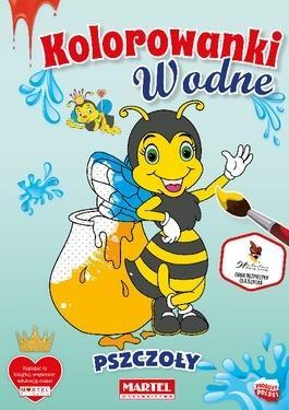 Kolorowanka wodna Pszczoły