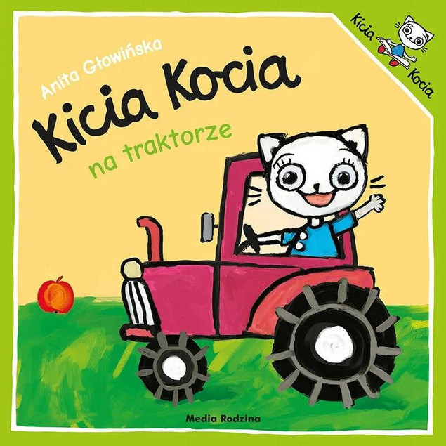 KICIA KOCIA Pakiet 7 Kolorowych Książeczek Dla Dzieci Anita Głowińska 0+