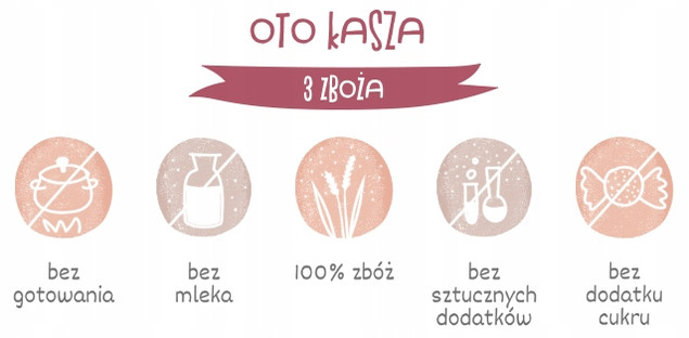Otolandia OTO Kaszka 3 zbża 200 g