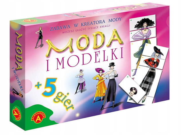 Zestaw Gier, Moda i Modelki 