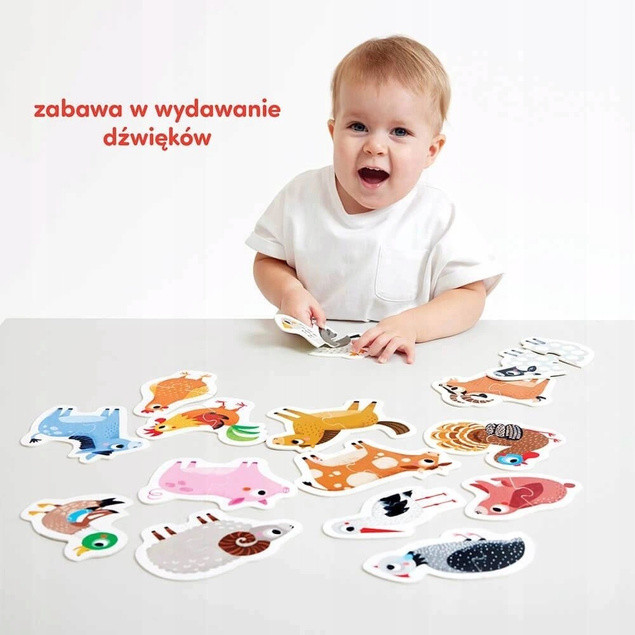 CzuCzu Puzzle do pary Zwierzątka na wsi