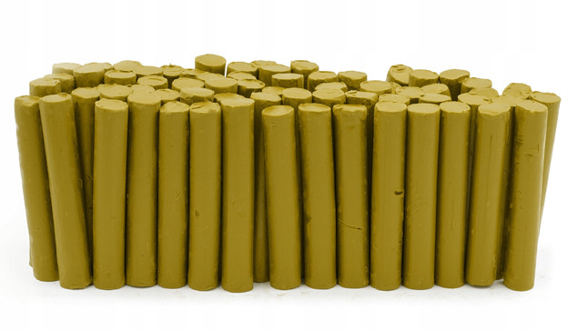 Plastelina Szkolna 1kg UGIER Jasny Złoty w Laseczkach Luzem MONA