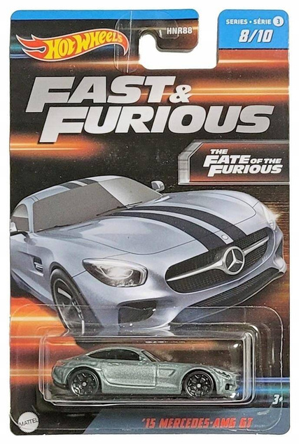 Hot Wheels Auto '15 Mercedes-AMG GT 1:64 HNT18