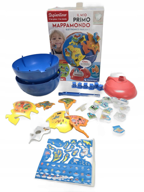 Interaktywny globus przedszkolaka