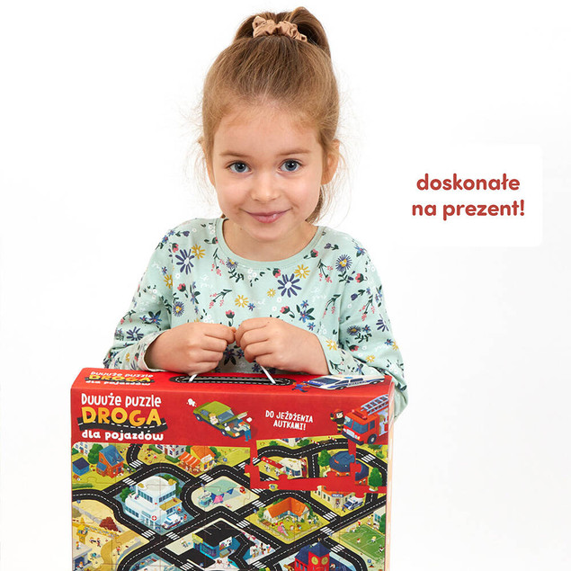 Duuuże Puzzle 35 Droga dla Pojazdów CzuCzu