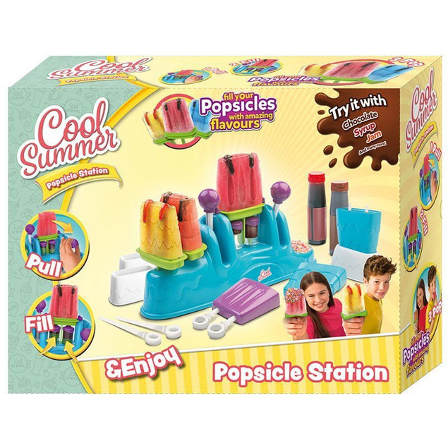 Zestaw Do Robienia Deserów Lodowych PULL POPS Fabryka Lodów