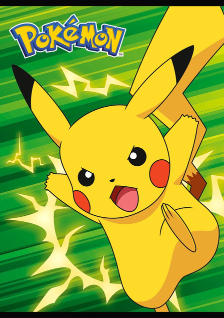 Zeszyt w Kratkę A5 POKEMON Pikachu St. Majewski 16 Kartek