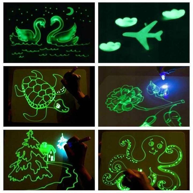 Malowanie Światłem Magic Tablica Do Rysowania LED Norimpex
