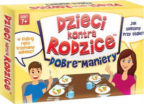 Dzieci Kontra Rodzice Dobre Maniery Rodzinna Gra W Pytania 8+ Kangur