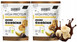FRANK&OLI Mini Ciasteczka PROTEINOWE High Protein BANAN CZEKOLADA 90g x2