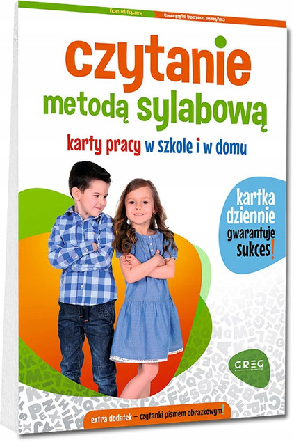 Czytanie metodą sylabową. Karty pracy
