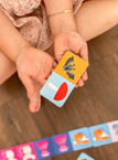 KOLORY Domino Gra Logiczna 3+ Kapitan Nauka
