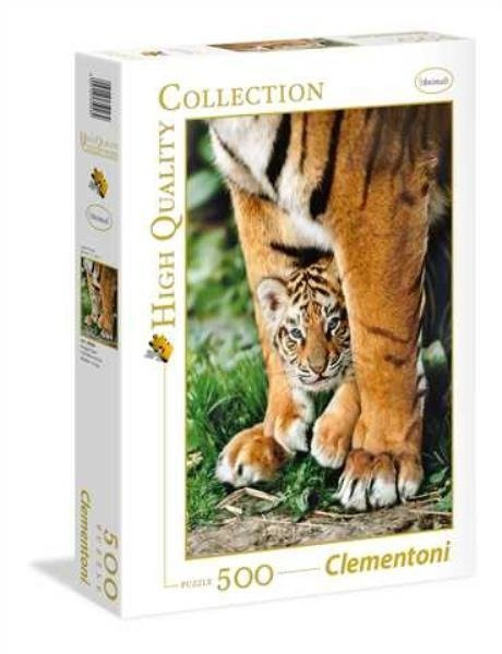 Puzzle HQ 500 Baby Tiger Clementoni 35046