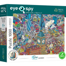 Puzzle 1000 Układanka UFT Eye-Spy LONDYN Miasto Wielka Brytania 12+ Trefl