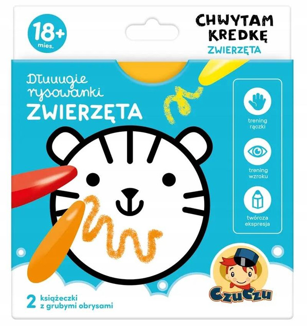 Dłuuugie Rysowanki Zwierzęta CzuCzu
