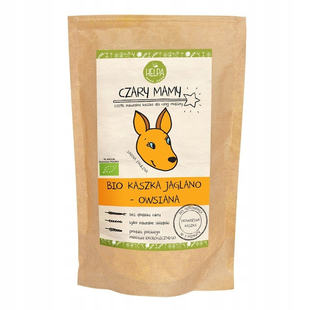BIO Kaszka Jaglano - Owsiana Czary Mamy 200 g Helpa