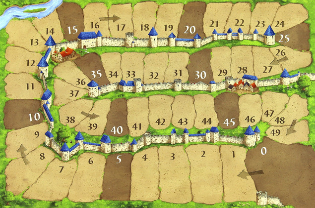 CARCASSONNE Gra Planszowa Strategiczna Podstawa 2+ MindOK