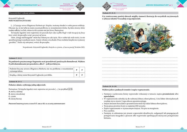 Nowy Egzamin ósmoklasisty. Arkusze. Język polski. Podstawa programowa 2024-2026