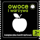 Książeczka Kontrastowa Owoce i Warzywa Rozwój Maluszka 3M+ Skrzat