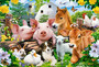 Puzzle 40 maxi - Farm Friends CASTOR