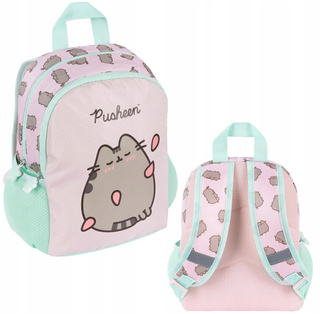 Plecak Wycieczkowy Mały PUSHEEN Różowy D4 Dla Dziewczynki St.Majewski