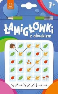 Łamigłówki z ołówkiem 7+. Książeczka niebieska