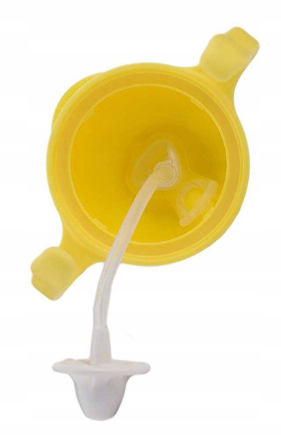 Kubek Niekapek Z Obciążoną Słomką Cytrynowy 6M+ 240 ml B.Box